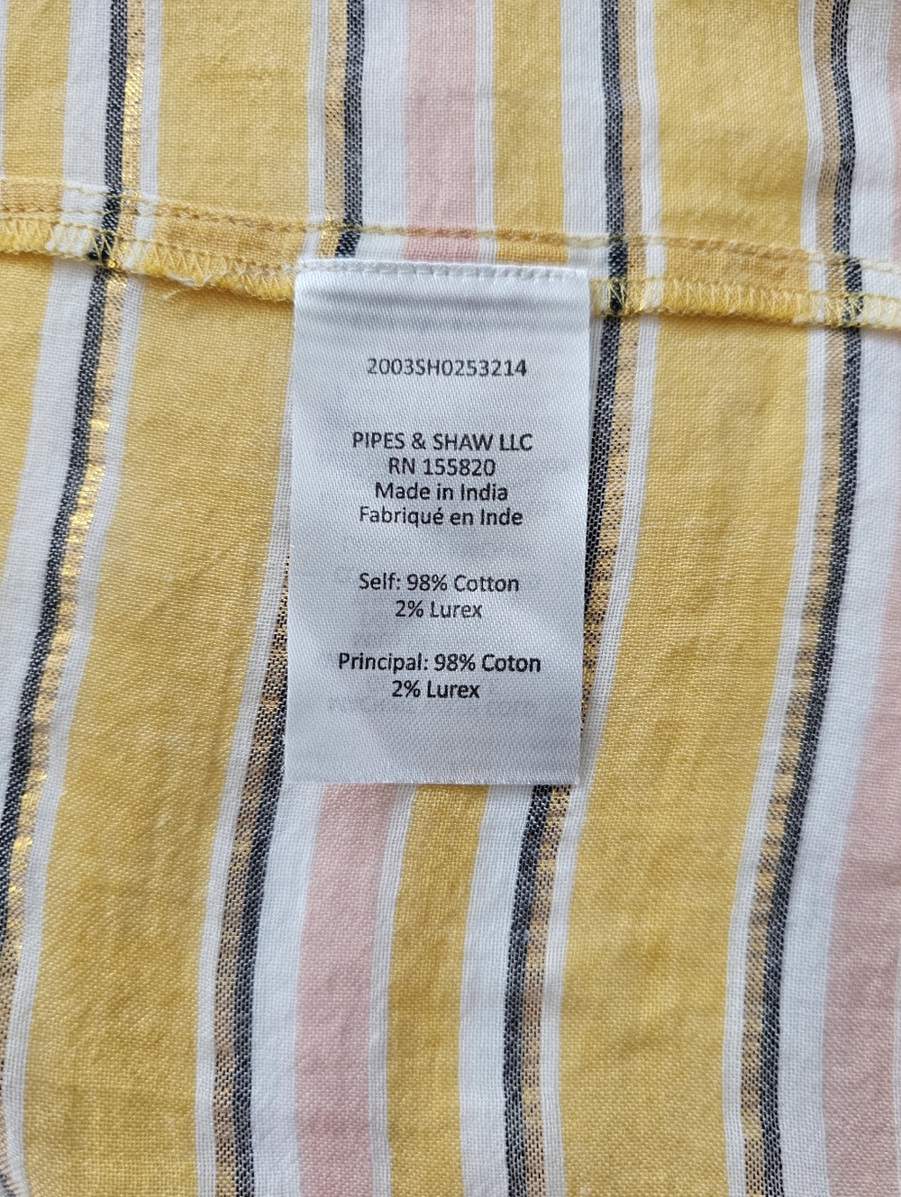 Veronica Beard Serence Skirt Yellow With Metallic Detail Size Small - Picture 4 of 5